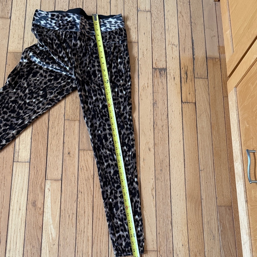 Seven7 🤎🖤Black and Brown Patterned Leggings